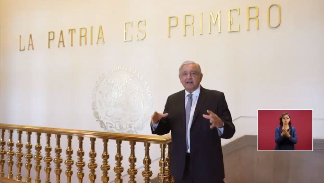 El presidente de México, Andrés Manuel López Obrador, reiteró su invitación al Zócalo de la Ciudad de México, 27 noviembre 2019