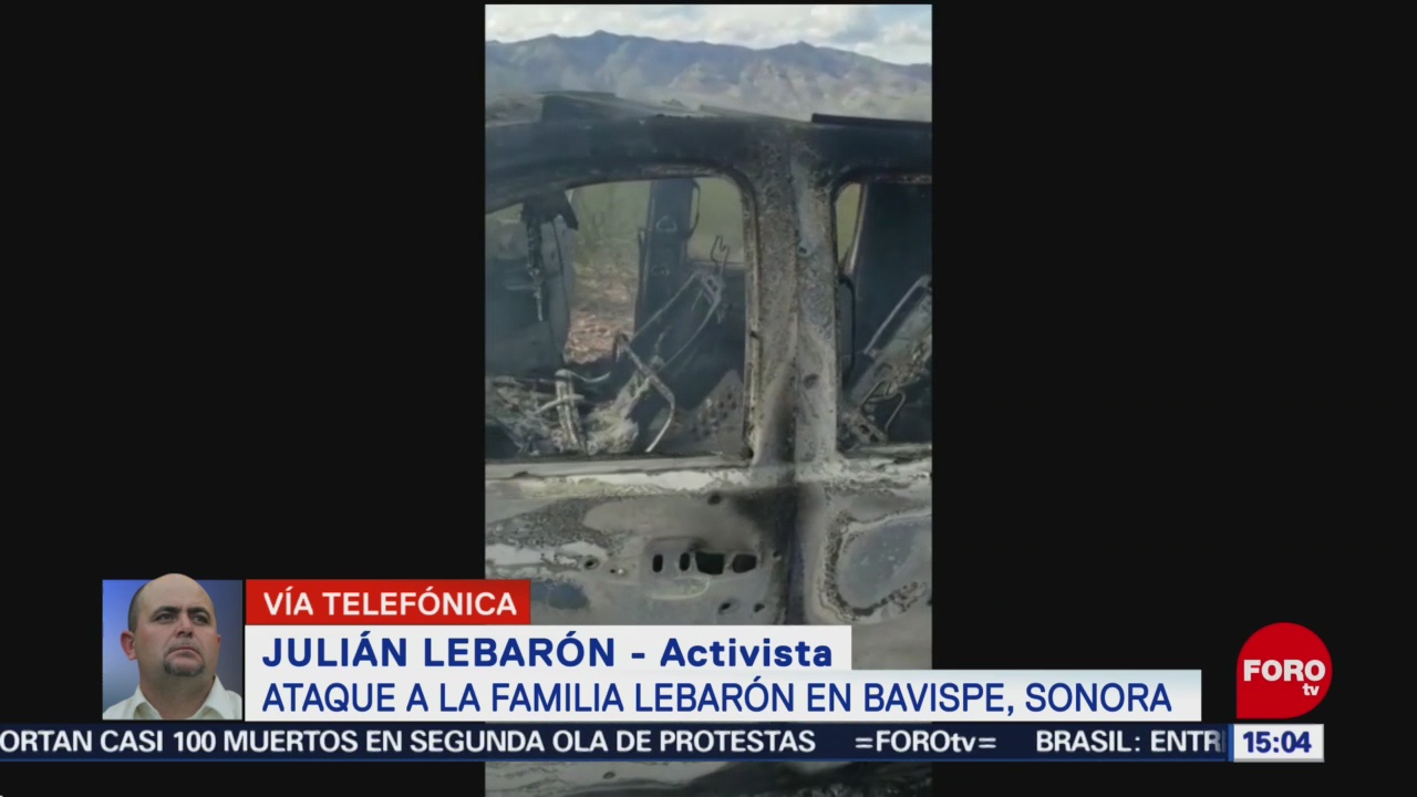 FOTO: Ana Paula Ordorica entrevista Julián LeBarón tras masacre