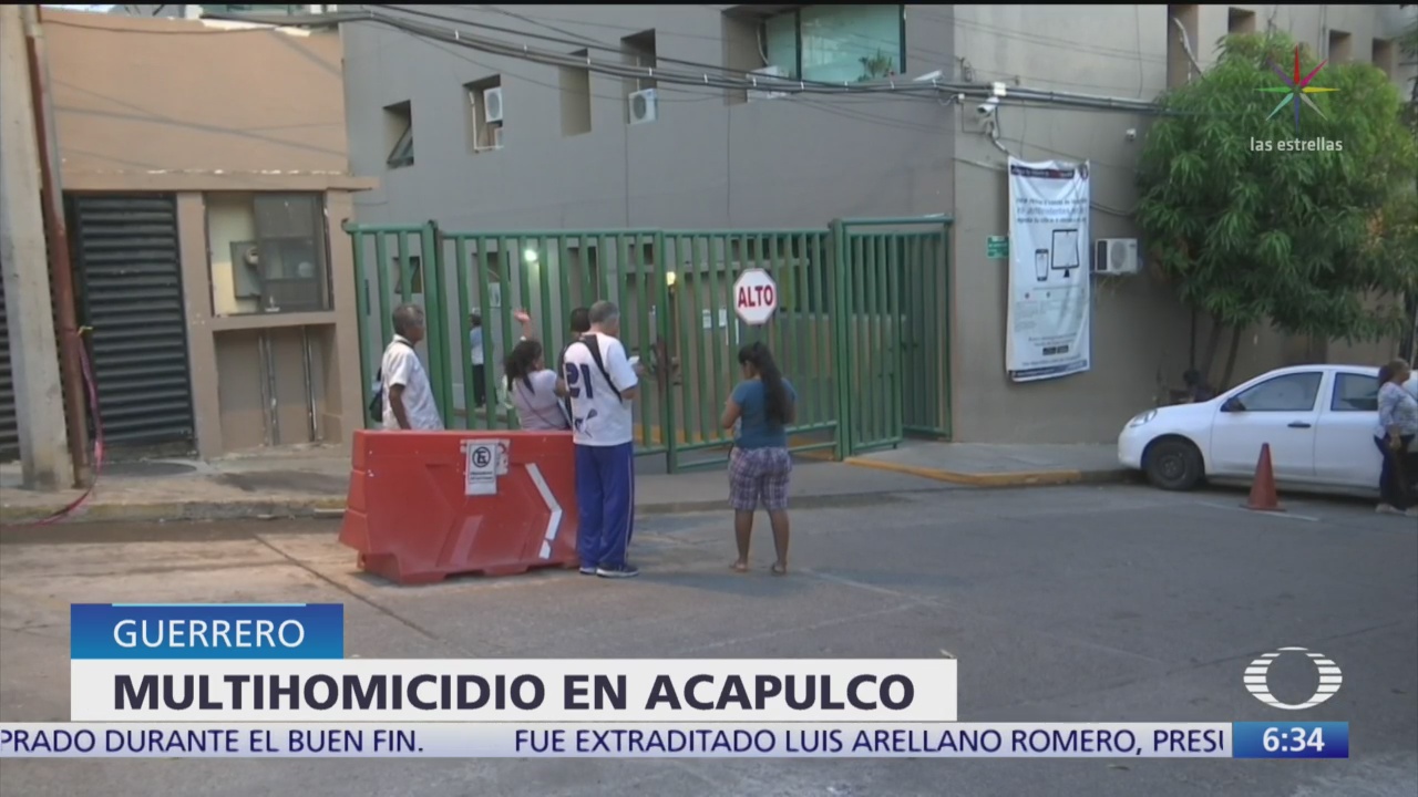 FOTO: Asesinan a cinco miembros de una familia en Acapulco, 18 noviembre 2019