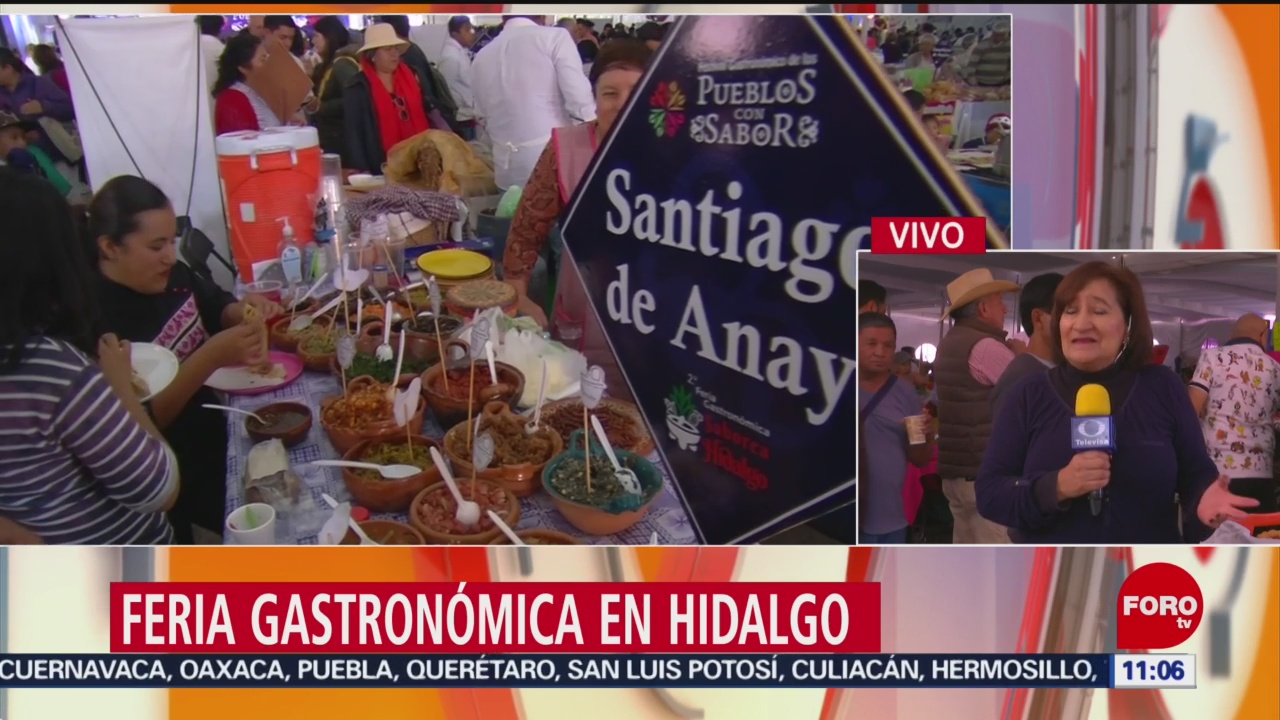 FOTO: Así se vive la Feria Gastronómica en Hidalgo, 16 noviembre 2019
