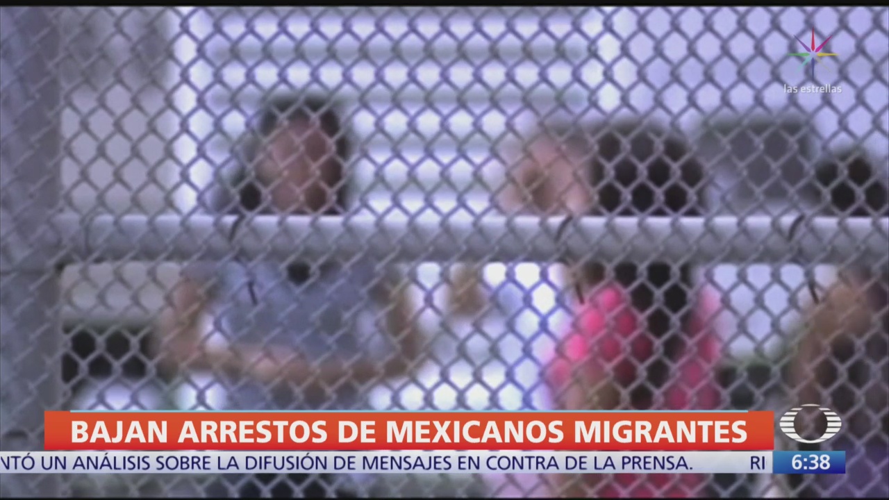 Bajan arrestos de migrantes mexicanos en EU
