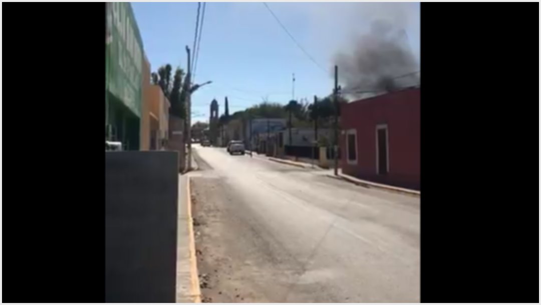 Foto: Reportan balacera en Villa Unión, Coahuila, 30 de noviembre de 2019 (Twitter)