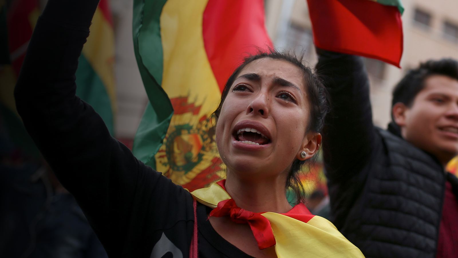 Foto: Cobertura de Noticieros Televisa a la crisis política en Bolivia, el 10 de noviembre de 2019 (Reuters)