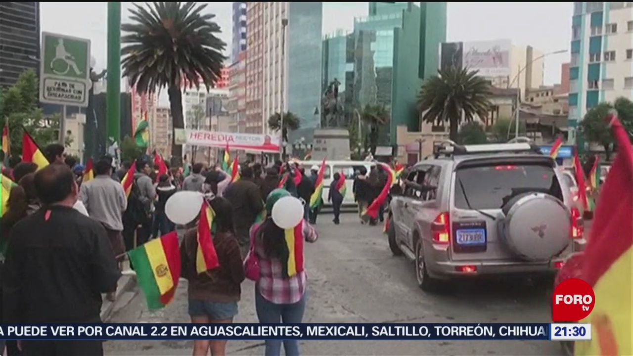 FOTO: Bolivia vive crisis por vacío de poder, 11 noviembre 2019