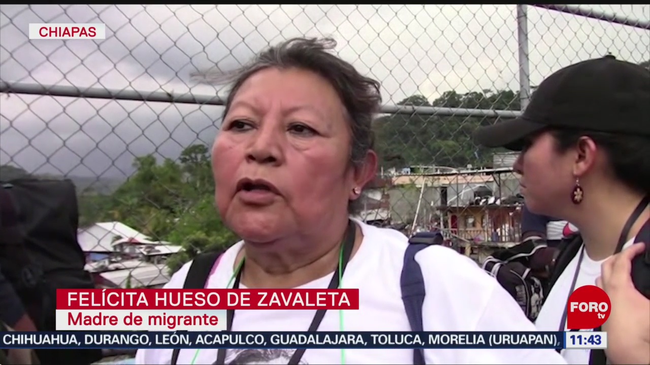 Caravana de madres de migrantes desaparecidos recorre México