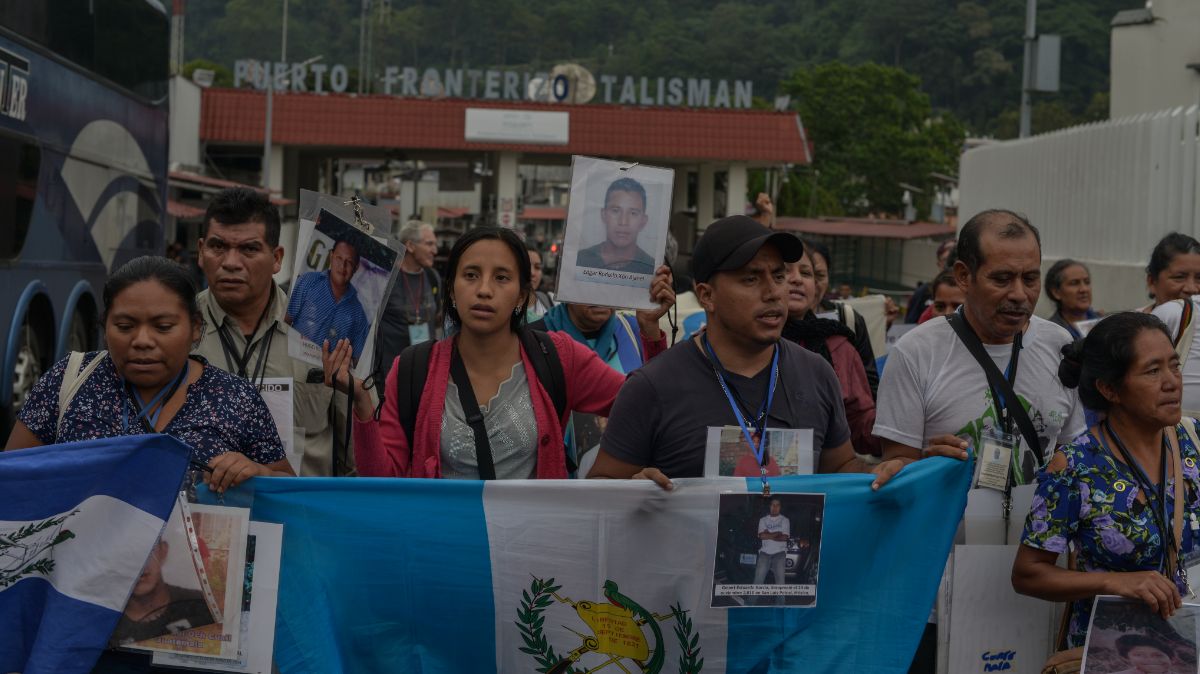 Caravana de madres de migrantes desaparecidos llega a Chiapas