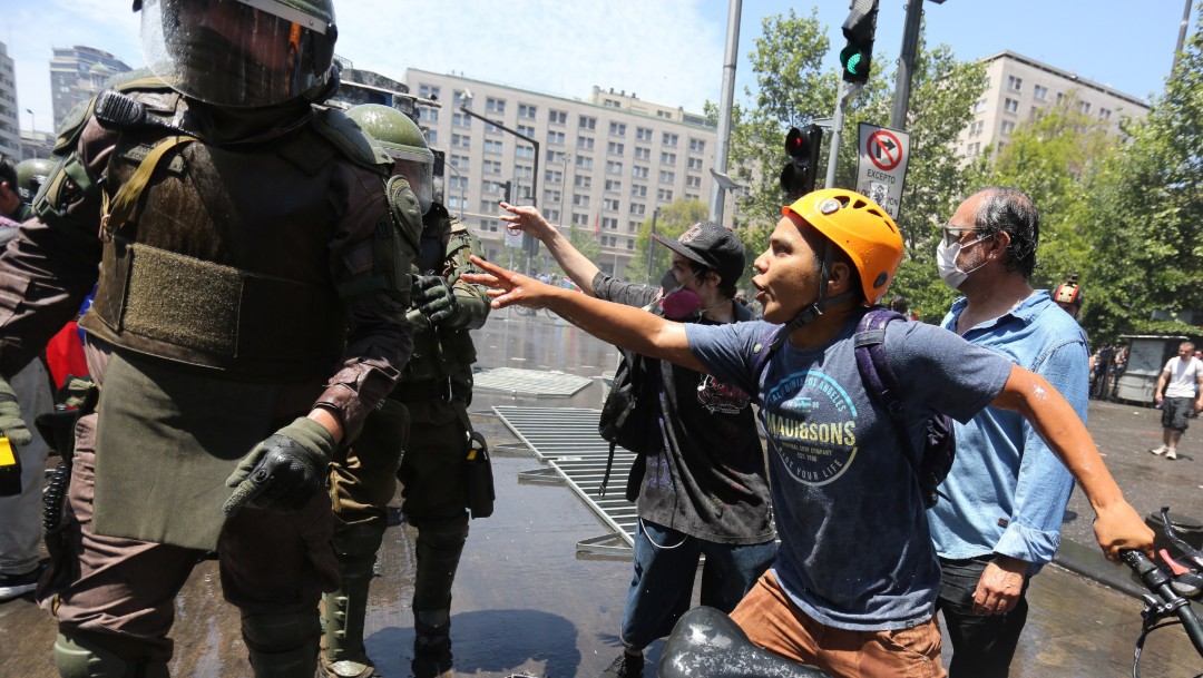 Foto: Chile cumple 26 jornadas de movilizaciones con paro general