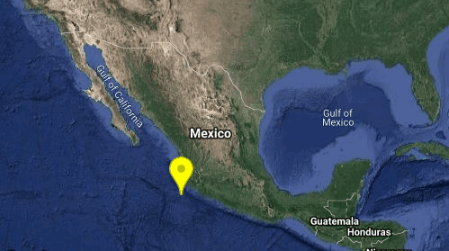 Foto: Reportan sismo en Cihuatlán, Jalisco, 3 de noviembre de 2019 (SSN)
