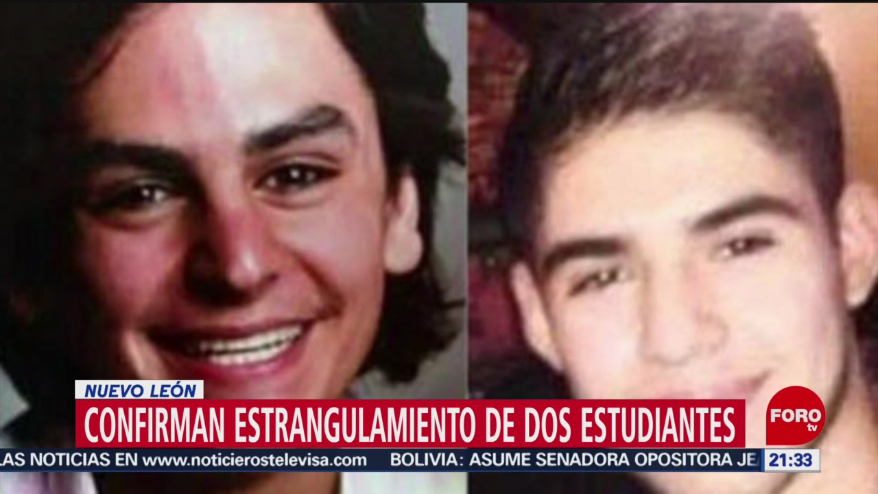 FOTO: Confirman estrangulamiento de dos estudiantes en Nuevo León, 12 noviembre 2019