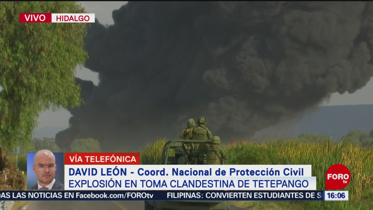 FOTO: Confirman saldo blanco tras explosión por toma clandestina Tetepango