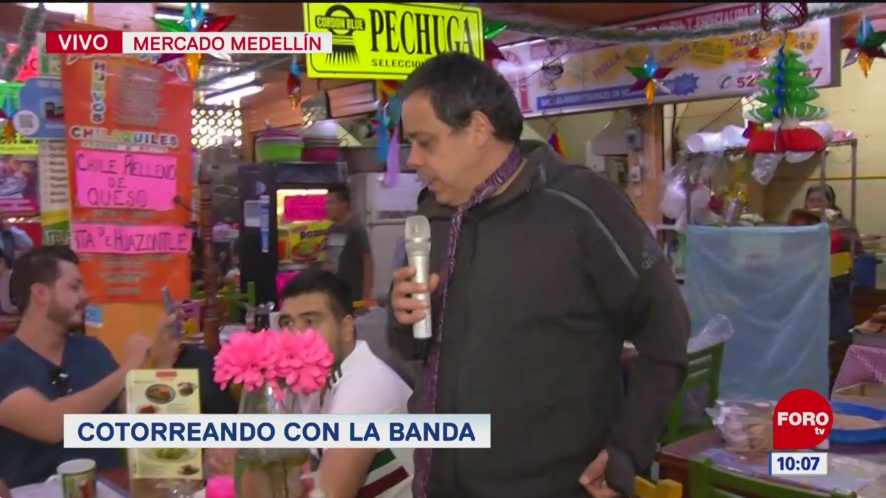 #CotorreandoconlaBanda: ‘El Repor’ suelto en el Mercado Medellín