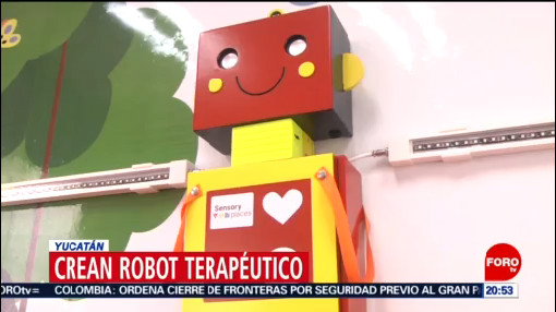 Foto: Robot Terapéutico Creado Yucatán 19 Noviembre 2019