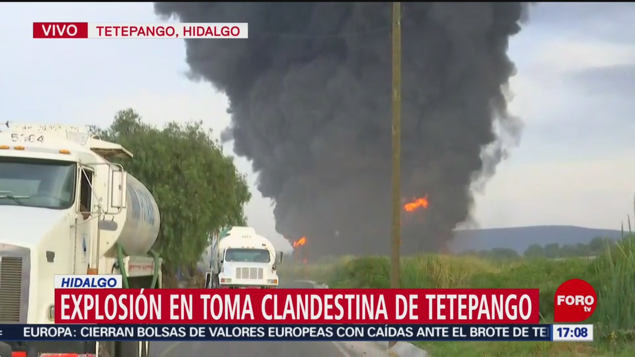 FOTO: Cumple 5 Horas Incendio Toma Clandestina Tetepango