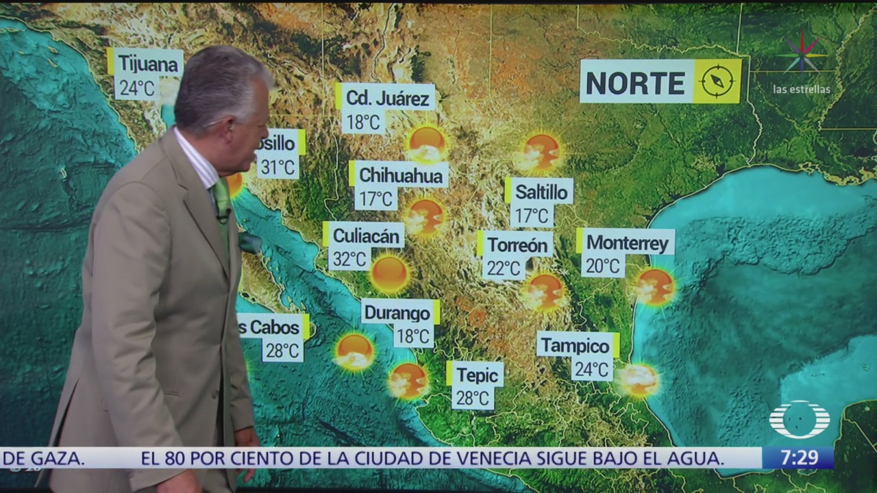 Despierta con Tiempo: Prevén lluvias fuertes en la Península de Yucatán