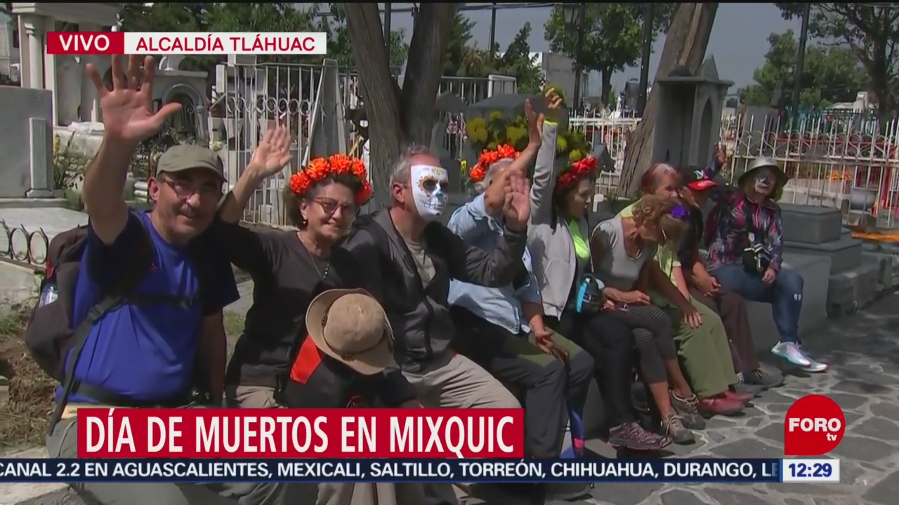 FOTO:Despierta la tradición de Dia de Muertos en San Andrés Mixquic, 1 noviembre 2019