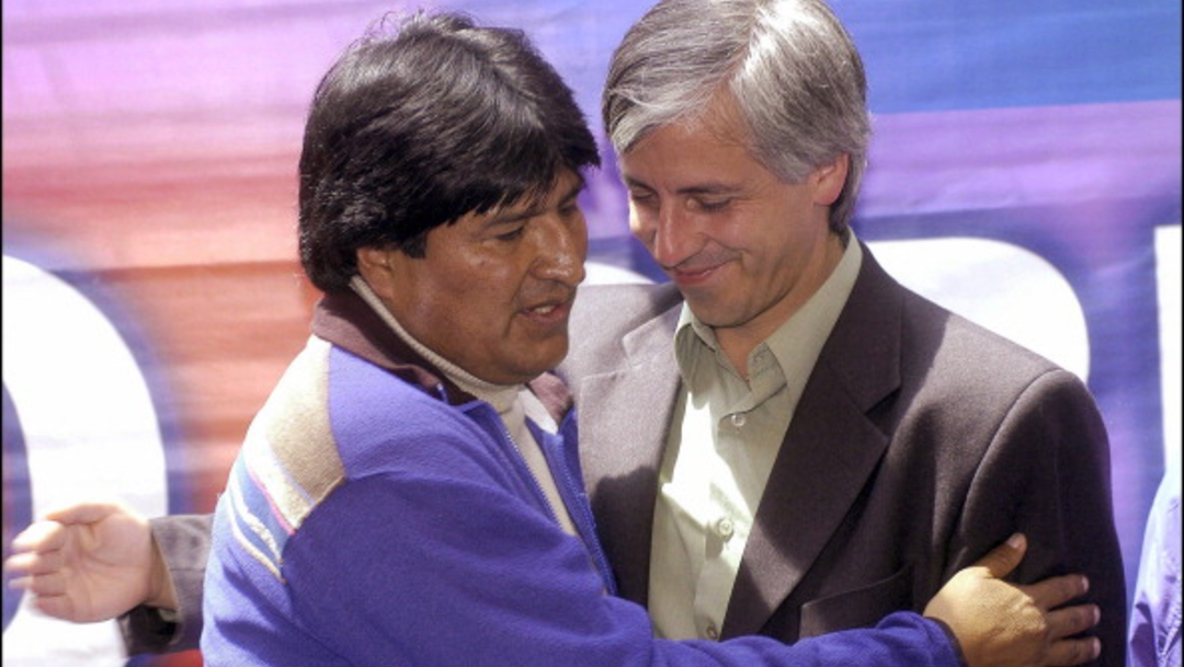 Foto: Morales y Linera aparecieron juntos por sorpresa en un video en el que también hacen un llamado a la pacificación del país, 10 de noviembre de 2019 (Getty Images, archivo)