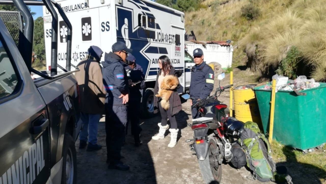 Foto: Secuestran a un francés y a un mexicano en el Nevado de Toluca, 24 de noviembre de 2019, (Twitter)