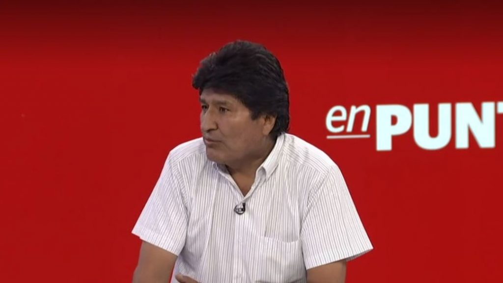 IMAGEN: Entrevista completa de Evo Morales con Denise Maerker. (Noticieros Televisa)