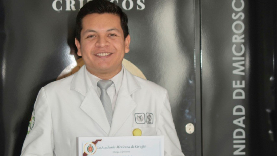 Foto: Alumno de la UNAM gana concurso por proyecto de medicina regenerativa, 21 de noviembre de 2019 (UNAM)