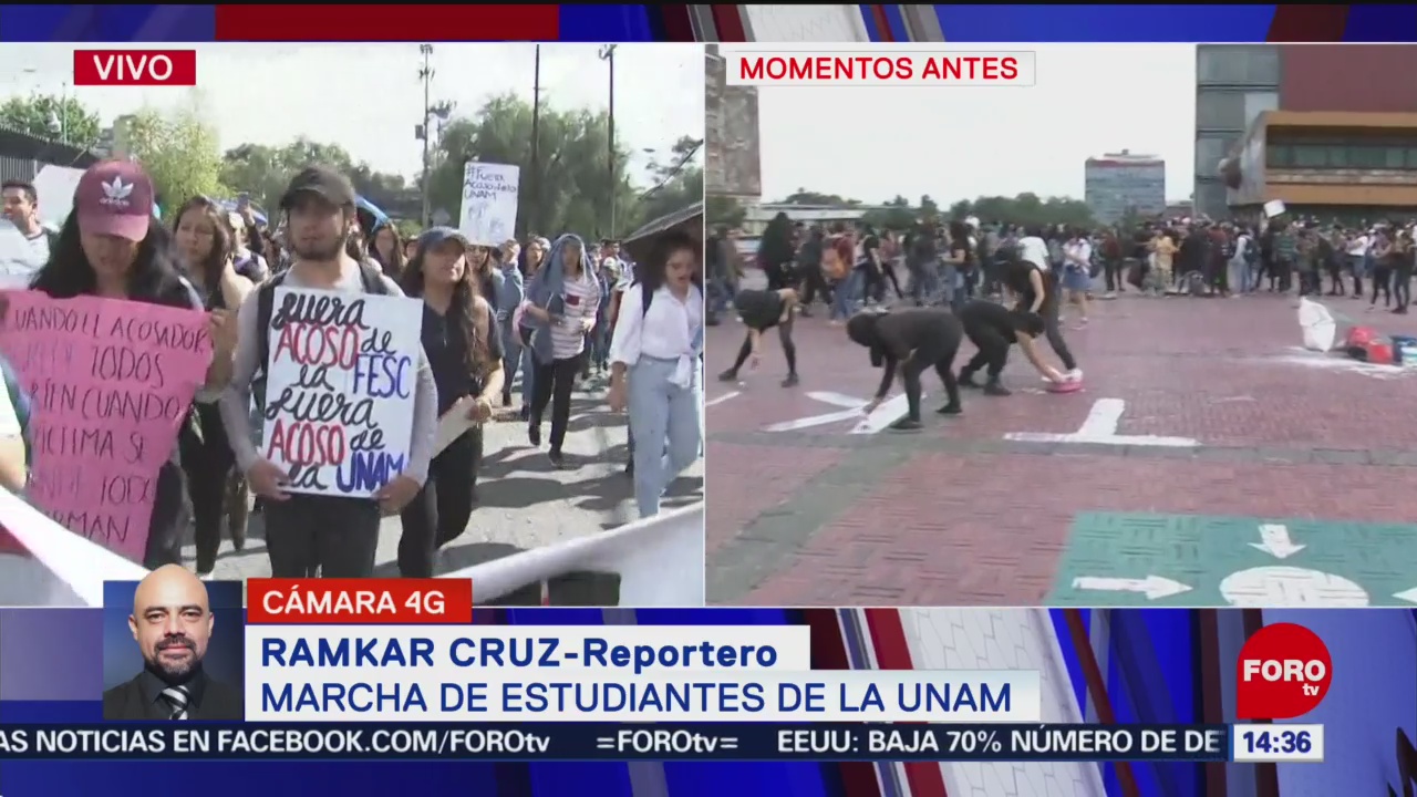 FOTO: Estudiantes FES Cuautitlán se retiran Rectoría UNAM
