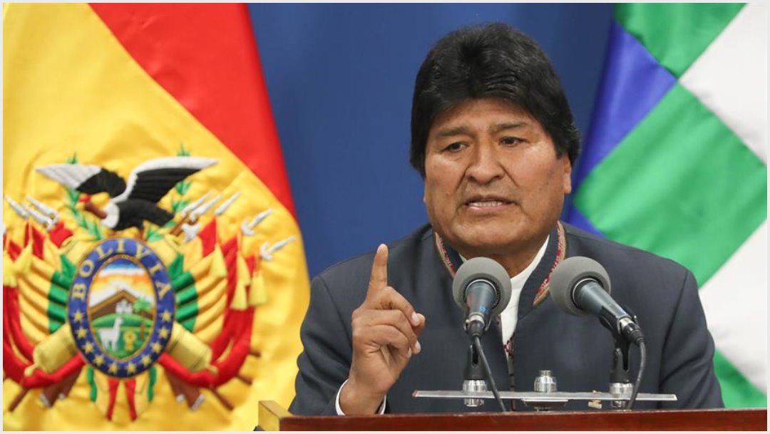 Imagen: Niegan que exista orden de aprehensión contra Evo Morales, 10 de noviembre de 2019 (EFE)
