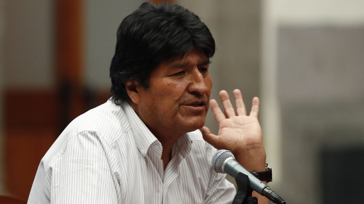 Evo Morales, expresidente de Bolivia