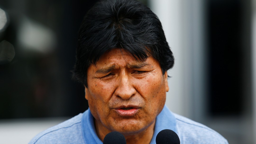 Foto Evo Morales, expresidente de Bolivia, llega a México