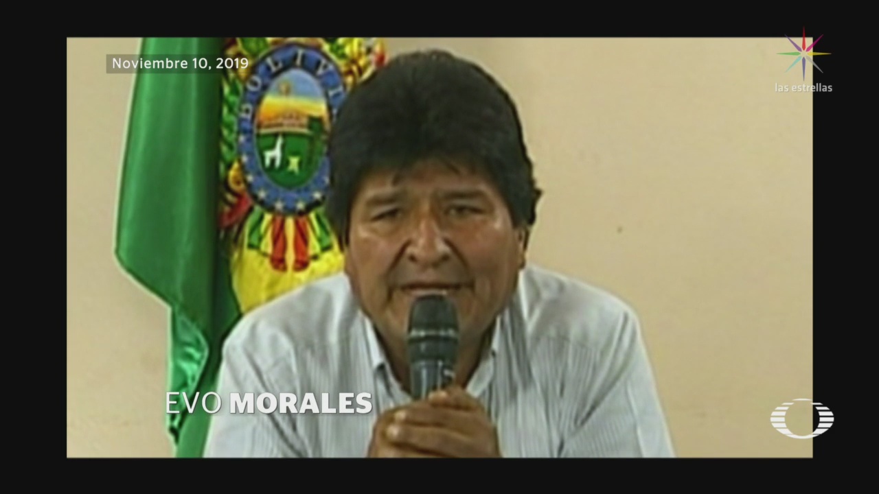 FOTO: Evo Morales viene a México, 11 noviembre 2019