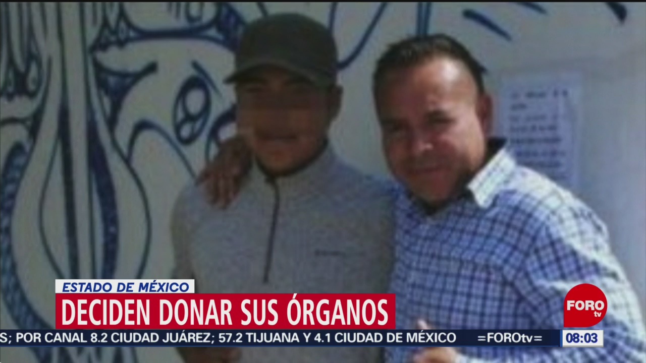 Familia dona órganos de alcalde de Valle de Chalco
