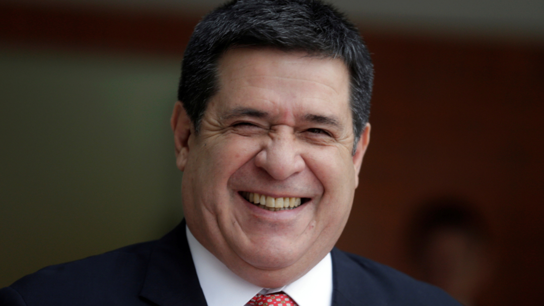 Imagen: Un juez de Río de Janeiro decretó prisión preventiva para Horacio Cartes, actualmente senador vitalicio en Paraguay 19 de noviembre de 2019 (Reuters)