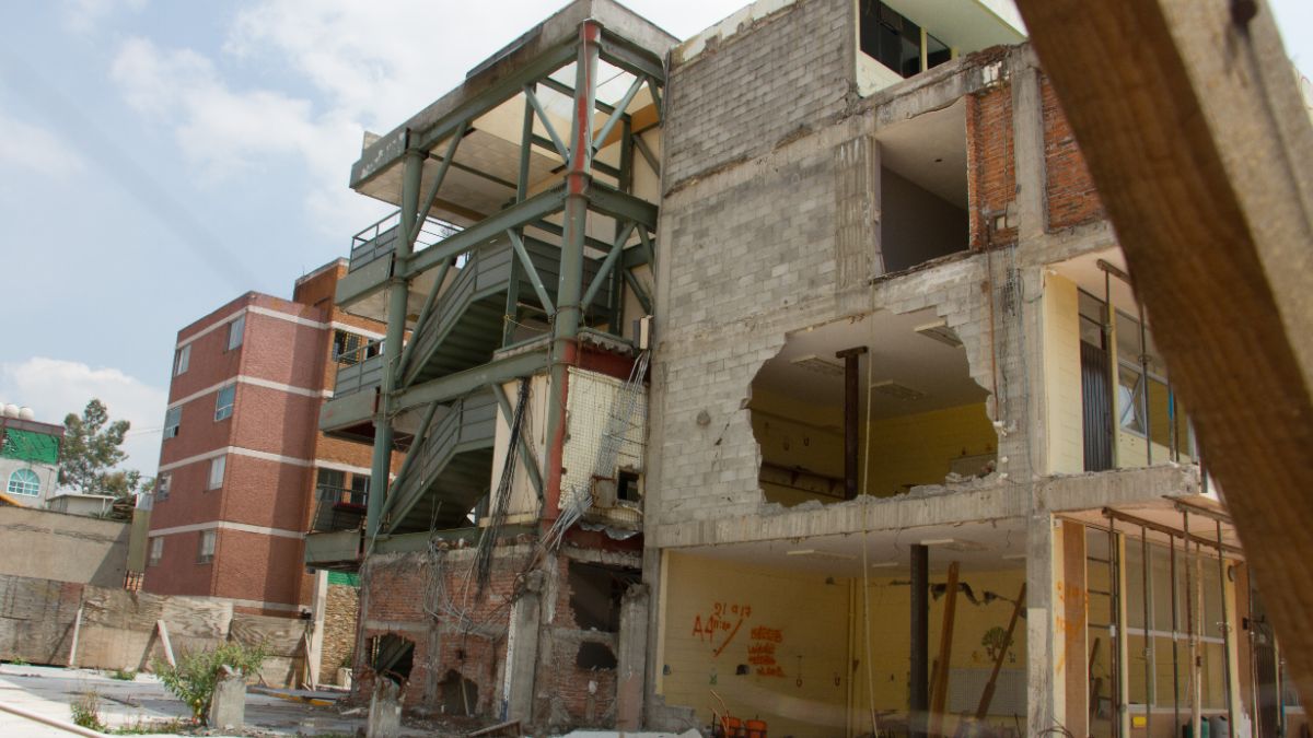 Foto: El colegio Rébsamen colapsó durante el sismo del 19 de septiembre de 2017 en la Ciudad de México. Cuartoscuro