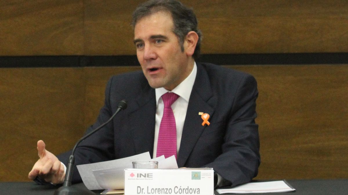Foto: Lorenzo Córdova Vianello, consejero presidente del INE. Cuartoscuro