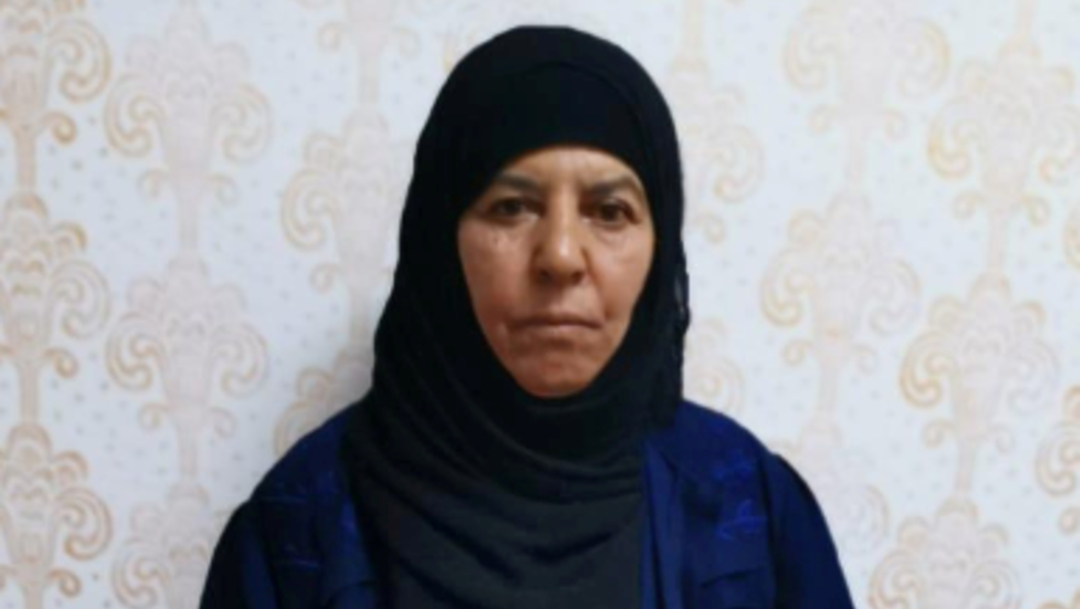 Foto: Rasmiya Awad, de 65 años de edad, fue detenida en la operación junto a su marido, su cuñada y cinco niños cerca de Azaz, 5 de noviembre de 2019 (Reuters)