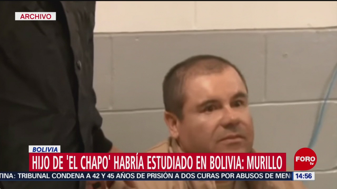 FOTO: Hijo Chapo Guzmán habría estudiado Bolivia,