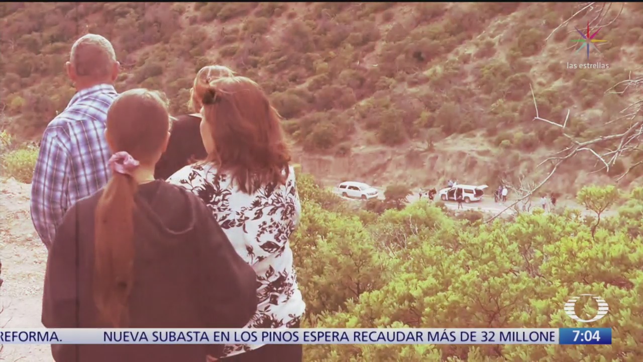 Integrantes de familia LeBarón, detenidos para inspección en camino a funerales