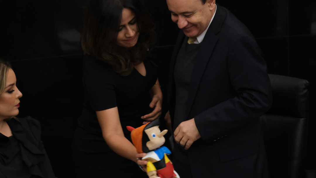 FOTO Javier Duarte critica a panista que dio Pinocho a Durazo (Cuartoscuro)