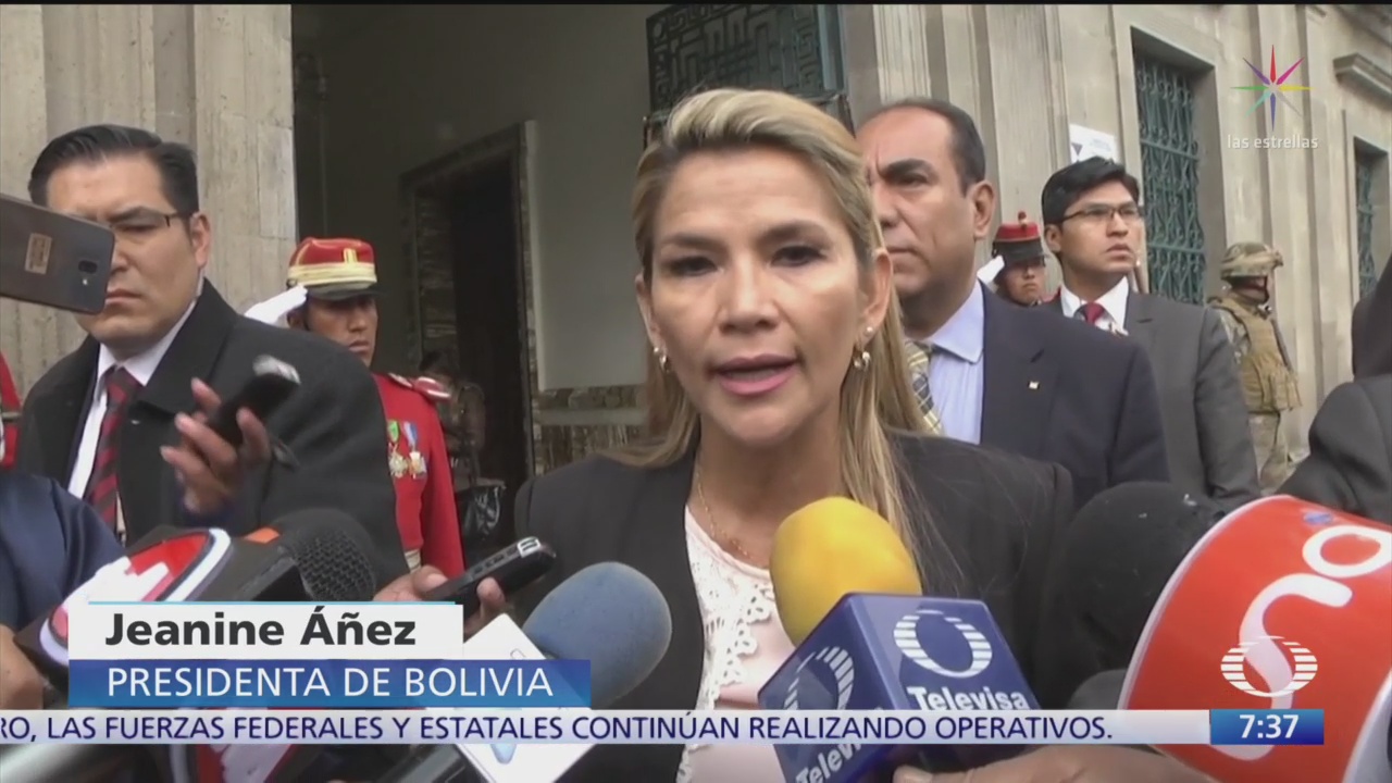 Foto: Jeanine Áñez presidenta interina Bolivia reclamará México activismo Evo