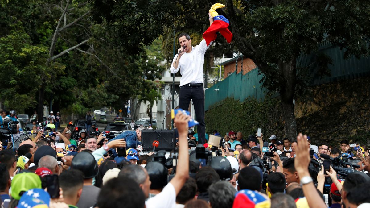 Juan Guaidó intenta revivir protestas en Venezuela.