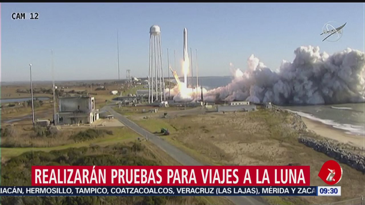 Lanzan cohete con suministros rumbo a la Estación Espacial Internacional