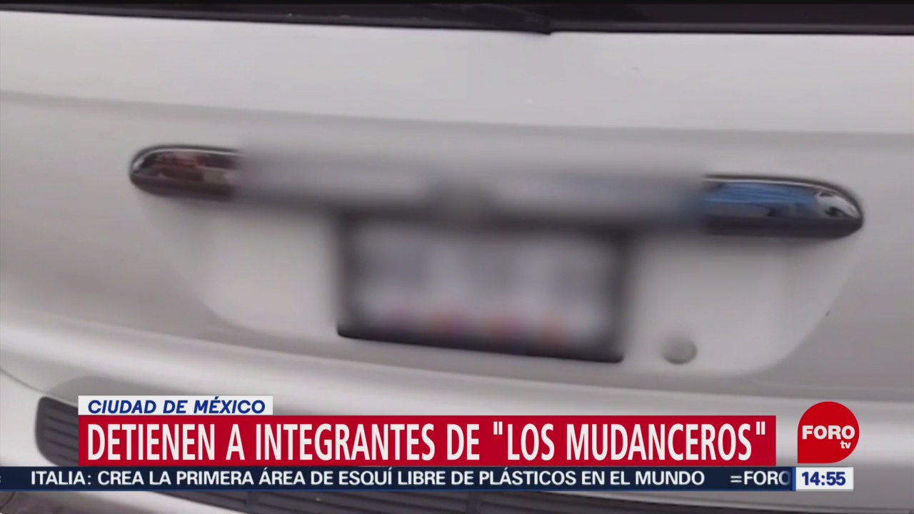 FOTO: 'Los Mudanceros' utilizaban un dispositivo para ocultar las placas del coche, 18 noviembre 2019