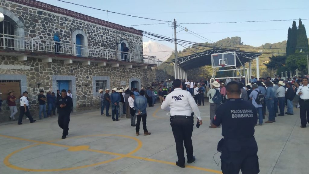 Macrosimulacro de evacuación por contingencia del volcán Popocatépetl