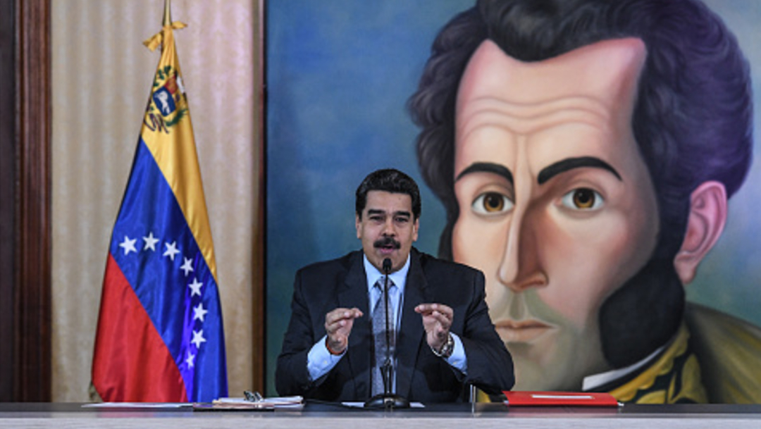 Imagen: Los oficialistas se concentraron para respaldar a Maduro y al boliviano Evo Morales, 16 de noviembre de 2019 (Getty Images, archivo)