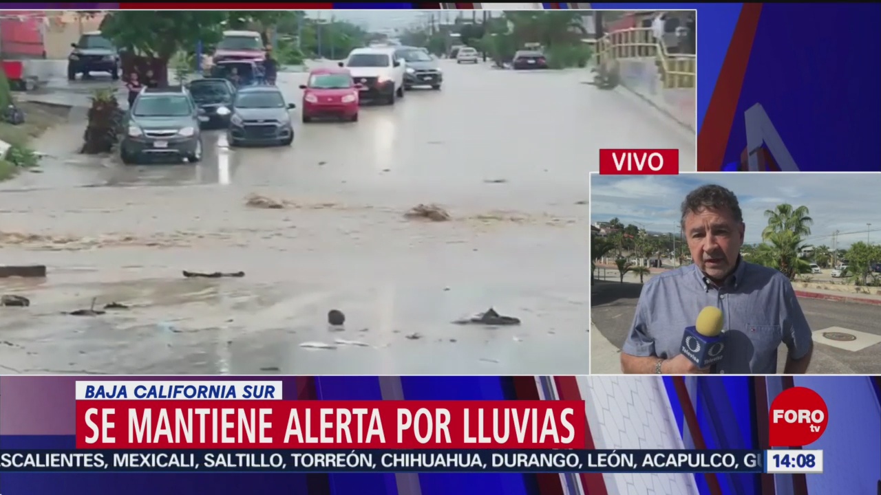 FOTO: Mantienen alerta por lluvias en Baja California Sur, 28 noviembre 2019