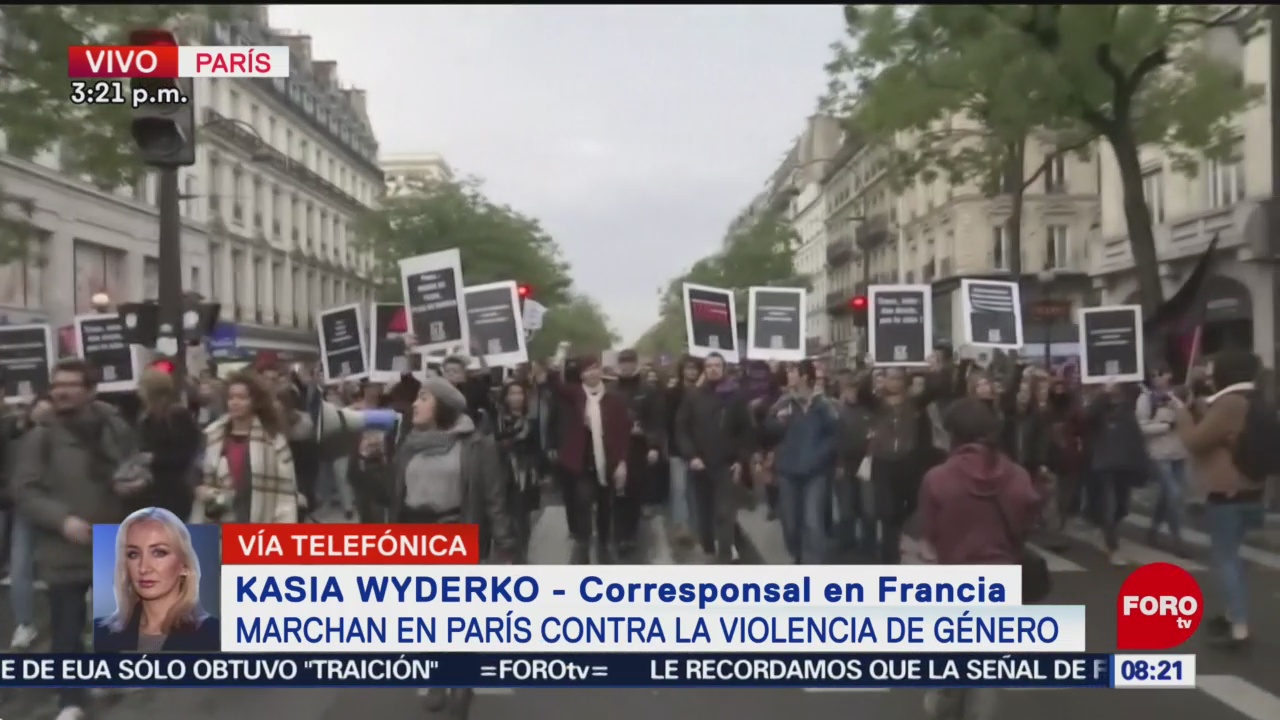 FOTO: Marchan París contra violencia género,
