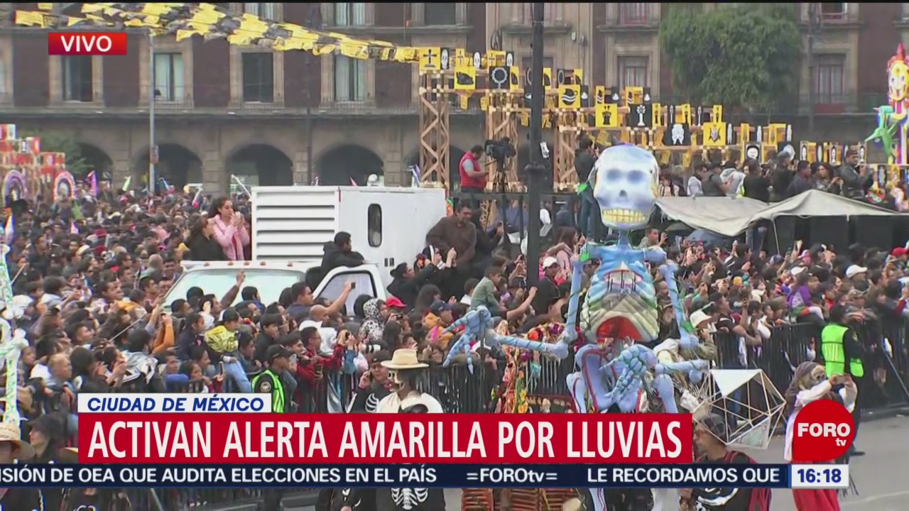 Mega Desfile de Día de Muertos llega al Zócalo