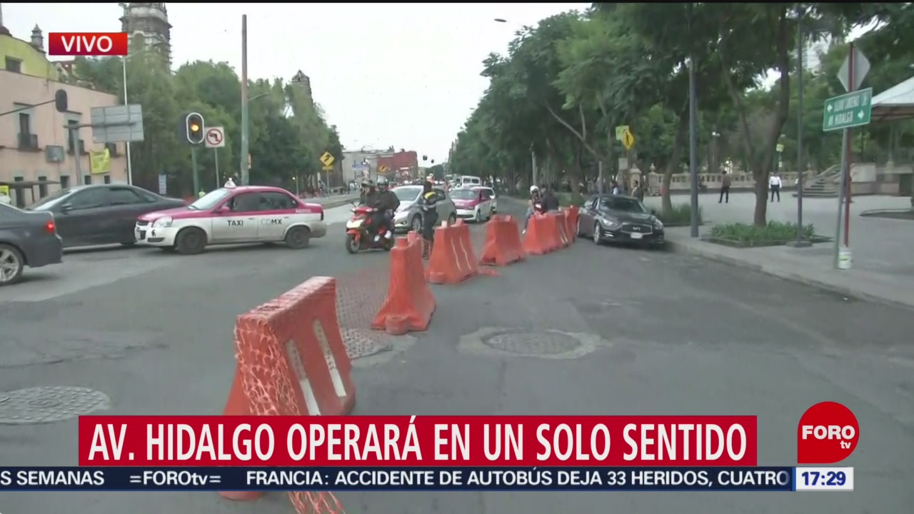 FOTO: Metrobús opera normal pesar obras avenida Hidalgo
