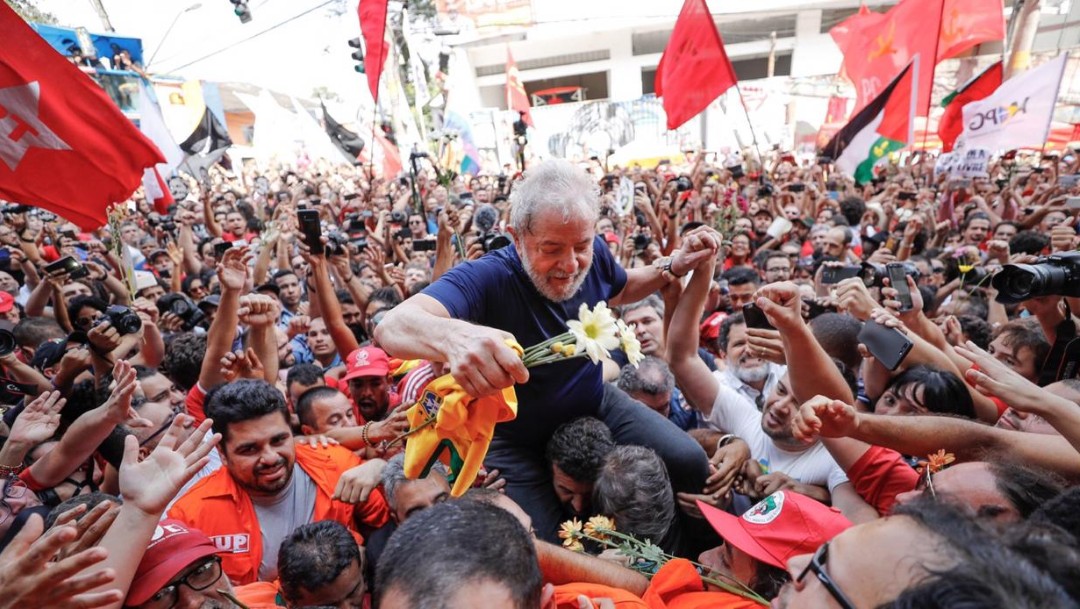 México aplaude la liberación de Luiz Inácio Lula da Silva