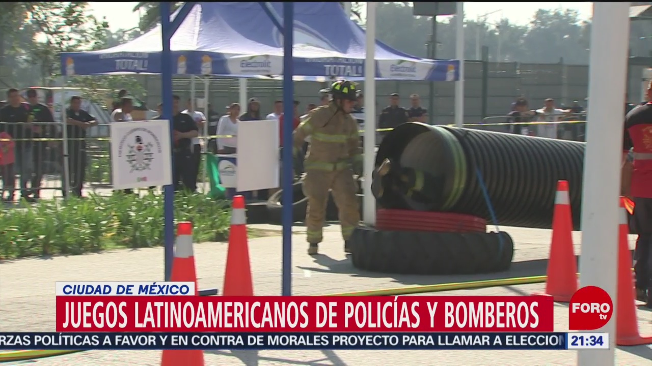 FOTO: México gana Juegos Latinoamericanos Policías Bomberos