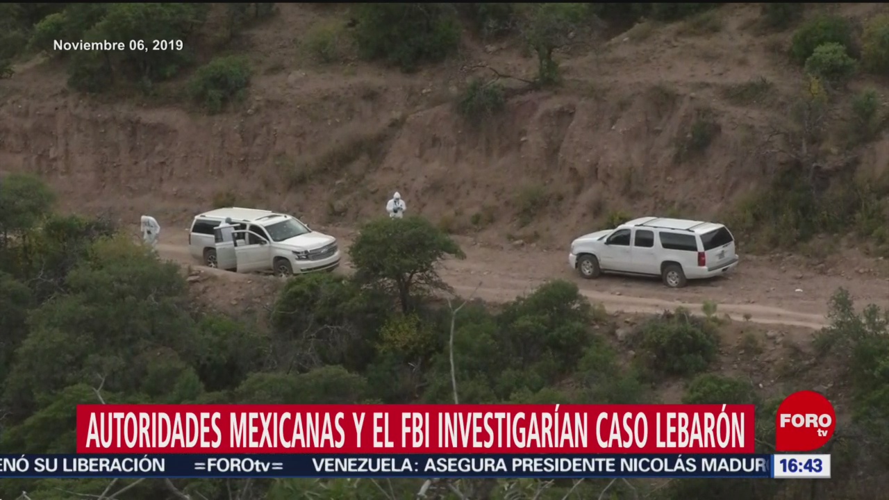 FOTO: México reconoce interés del FBI en investigar ataque contra familia LeBarón, 10 noviembre 2019