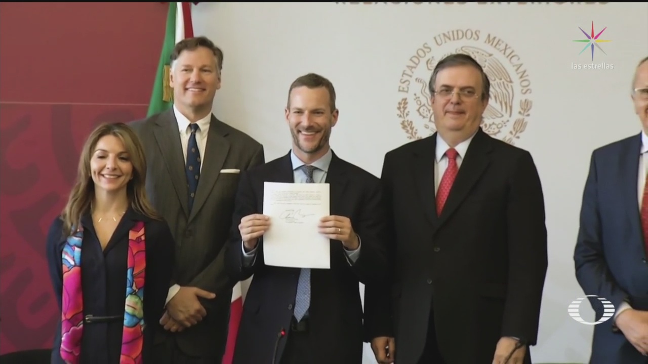 Foto: México Estados Unidos Firman Carta Proyecto Bilateral 8 Noviembre 2019